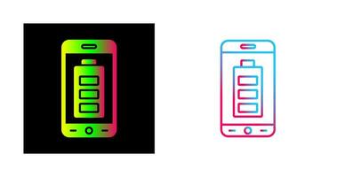 icône de vecteur de batterie mobile