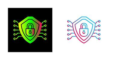 icône de vecteur de cybersécurité