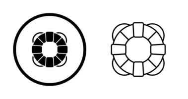icône de vecteur de bouée de sauvetage