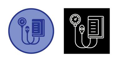 icône de vecteur de jauge de pression artérielle