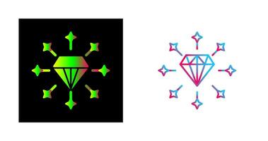 icône de vecteur de diamant