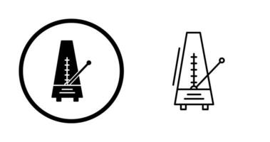 icône de vecteur de métronome