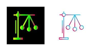 icône de vecteur de pendule