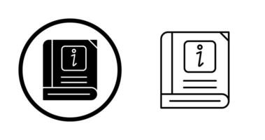 icône de vecteur d'informations