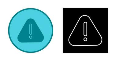 icône de vecteur d'avertissement