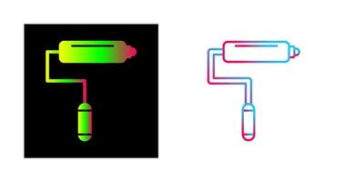 icône de vecteur de rouleau de peinture