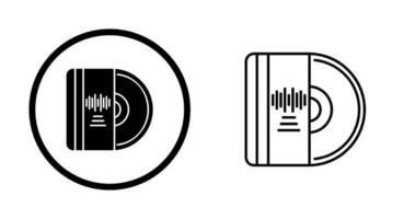 icône de vecteur de vinyle