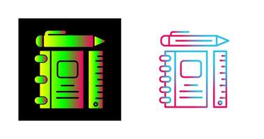 icône de vecteur d'outils d'apprentissage