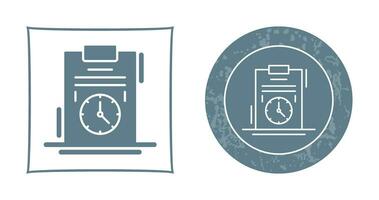 icône de vecteur de gestion du temps