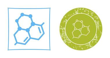icône de vecteur de molécule