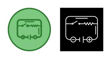 icône de vecteur de circuit électrique