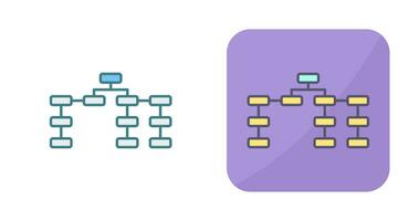 icône de vecteur de structure seo unique