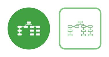 icône de vecteur de structure seo unique