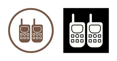 icône de vecteur de talkie-walkie