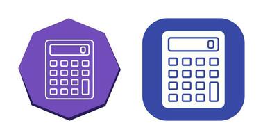 icône de vecteur de calculatrice