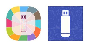 icône de vecteur de lecteur usb