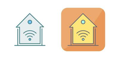 icône de vecteur de maison intelligente