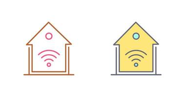 icône de vecteur de maison intelligente