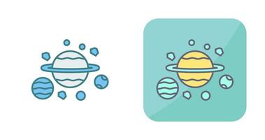 icône de vecteur de planètes