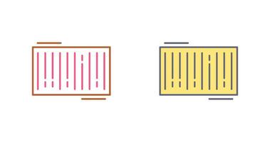 icône de vecteur de code à barres