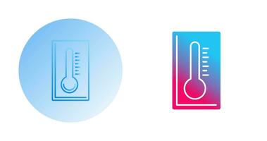 icône de vecteur de thermomètre