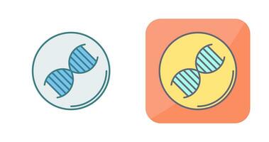 icône de vecteur d'adn