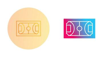 icône de vecteur de terrain de football