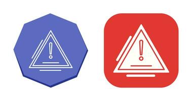icône de vecteur d'avertissement