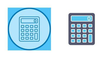 icône de vecteur de calculatrice