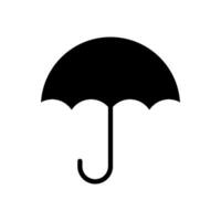 parapluie icône vecteur conception modèles Facile et moderne concept