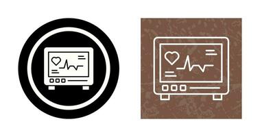 icône de vecteur de cardiogramme