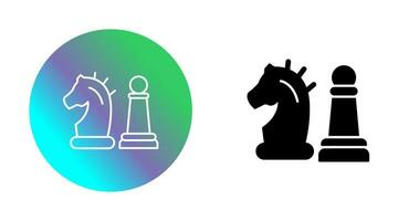 icône de vecteur de pièce d'échecs