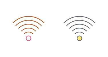 signal sur l'icône de vecteur utilisateur