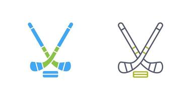 icône de vecteur de hockey sur glace