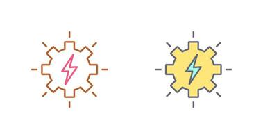 icône de vecteur d'électricité