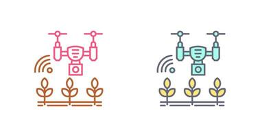 icône de vecteur de ferme intelligente