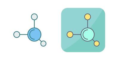 icône de vecteur de molécule
