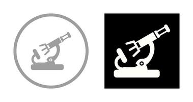 icône de vecteur de microscope