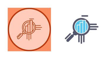 icône de vecteur d'analyse commerciale