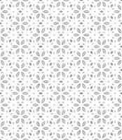 motif abstrait sans couture noir et blanc. arrière-plan et toile de fond. conception ornementale en niveaux de gris. vecteur