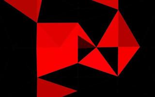 texture de triangle flou vecteur rouge clair.