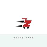 z lettre logo conception, z logo conception avec lignes concept vecteur