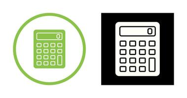 icône de vecteur de calculatrice