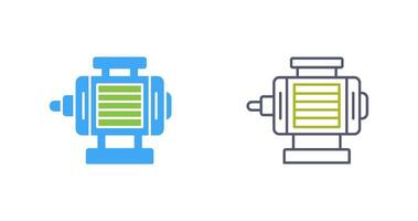 icône de vecteur de moteur électrique
