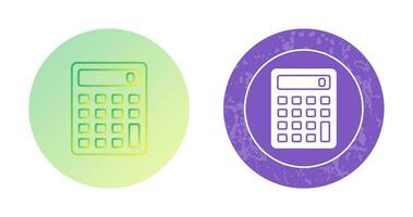 icône de vecteur de calculatrice