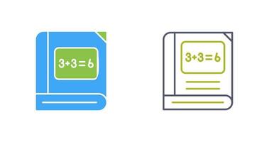 icône de vecteur mathématique