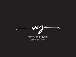 Signature vy mode logo icône, luxe vy yv logo lettre conception pour magasin vecteur