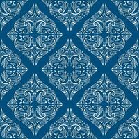 vecteur sans couture modèle. géométrique maori style. bleu Contexte