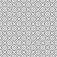 motif abstrait sans couture noir et blanc. arrière-plan et toile de fond. conception ornementale en niveaux de gris. vecteur