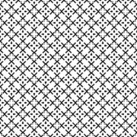 motif abstrait sans couture noir et blanc. arrière-plan et toile de fond. conception ornementale en niveaux de gris. vecteur